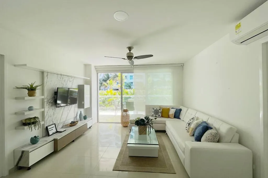 Ferienwohnung Comodo Apartamento En Cartagena Servicio Domestico Incluido